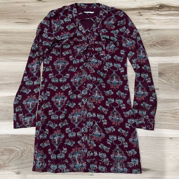 Tularosa Floral Lace Up Dress Women’s XS - Picture 2 of 5